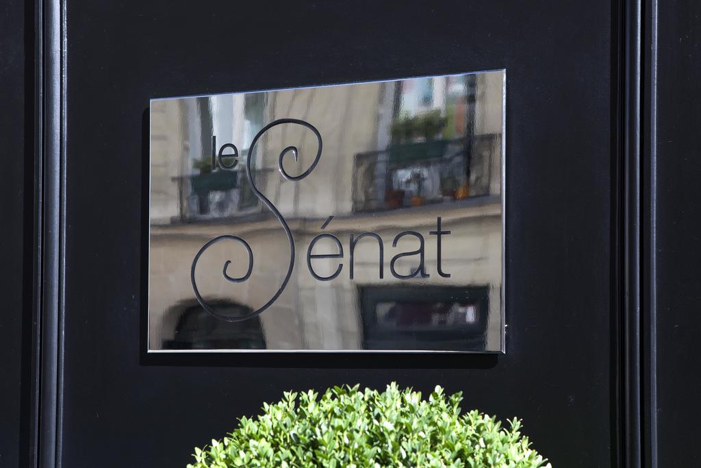 Le Senat Hotel Париж Екстериор снимка